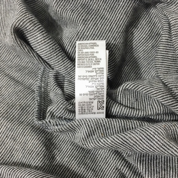 American Apparel Heather Gray Madeline Jumpsuit - Picture 11 of 11